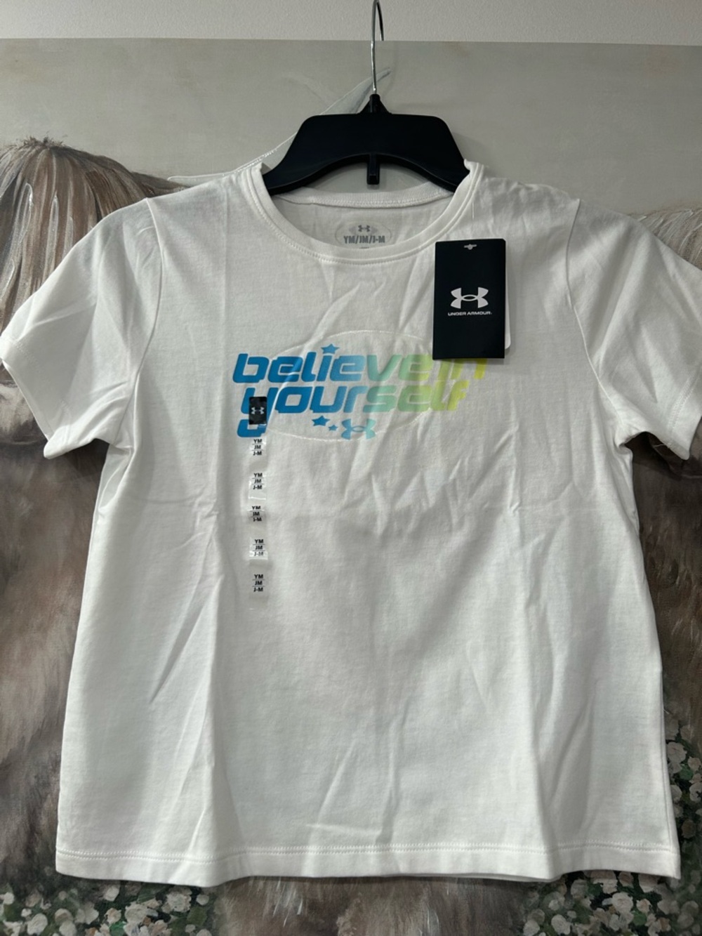 Under Armour "Believe in Yourself" short sleeve t-shirt